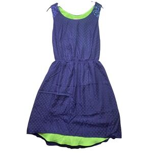 Lilly Pulitzer Dress Womens Medium Mermaid Silk Festival Cruise Beachy Coastal